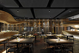 China Taipei RAW restaurant furniture-customize wood dining table and wood Ox chairs,vinyl coffee sofa chairs