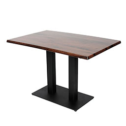 vintage metal bistro tables_classical woood restaurant tables_wood restaurant tables 1109