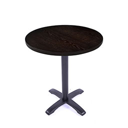 laminate MDF round tables_MDF round fast food tables_wood restaurant tables 1208