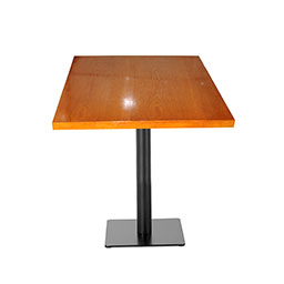 bistro square dining tables_fast food MDF square tables_wood restaurant tables 1209