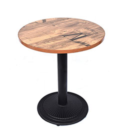 round 60cm plywood cafe tables_classical round cafe tables_wood restaurant tables 1223