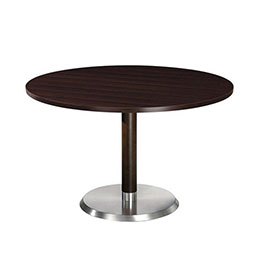 modern MDF dining tables_modern round bistro tables_wood restaurant tables 1239