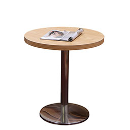 round laminate cafe tables_cafe room round plywood tables_wood restaurant tables 1241