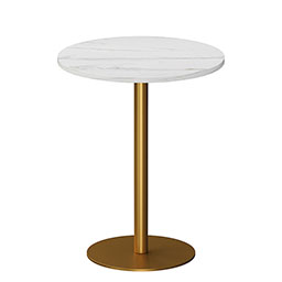 white indoor marble tables_round dining room marble tables_marble restaurant tables 1519