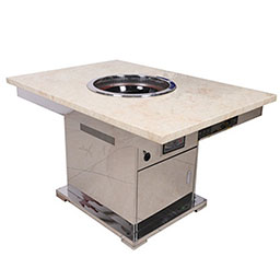 __marble hot pot tables 4217
