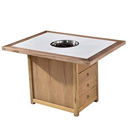 __marble hot pot tables 4230