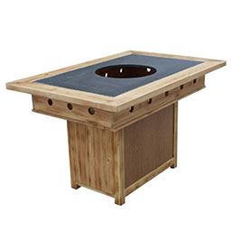 __marble hot pot tables 4232