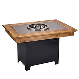 __marble hot pot tables 4233