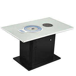 __marble hot pot tables 4235