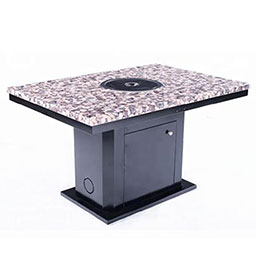 __marble hot pot tables 4237