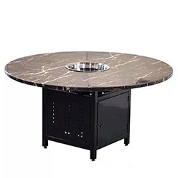 __marble hot pot tables 4262