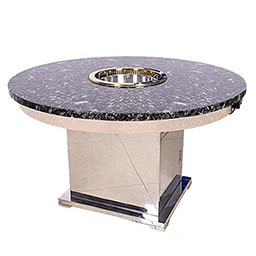 __marble hot pot tables 4264