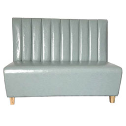 restaurant booth seating 5058_PVC leather booth seating_simple restaurant leather booths