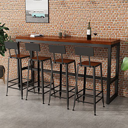 __bar table and chairs set 6630