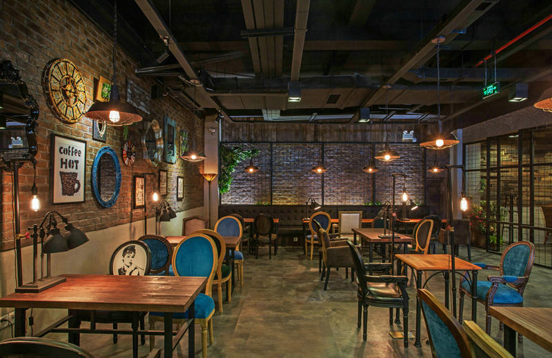 Netherlands Jesse James Coffee&restaurant furniture