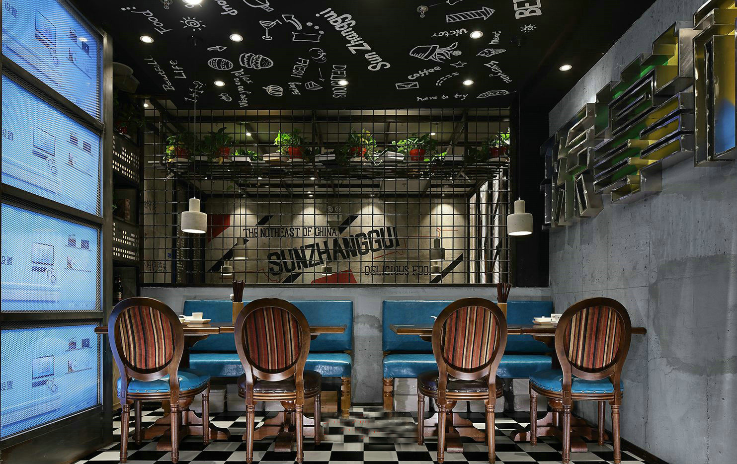 China Guangdong Mr sun restauarnt furniture_rectangle dining table and antique round back dining chair, leather booth sofas