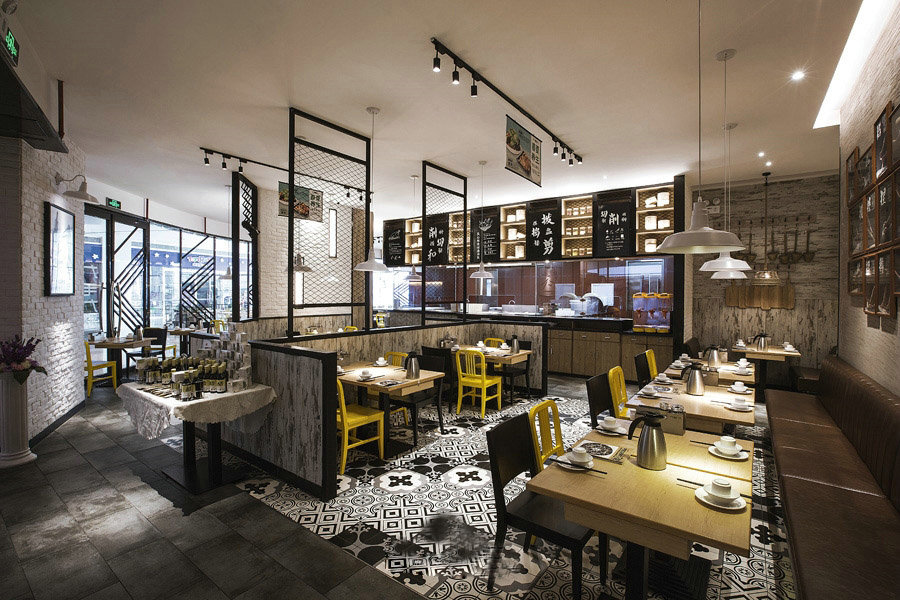 Hongkong jiumaojiu restaurant furniture_restaurant table and metal chairs, leather restaurant booth set