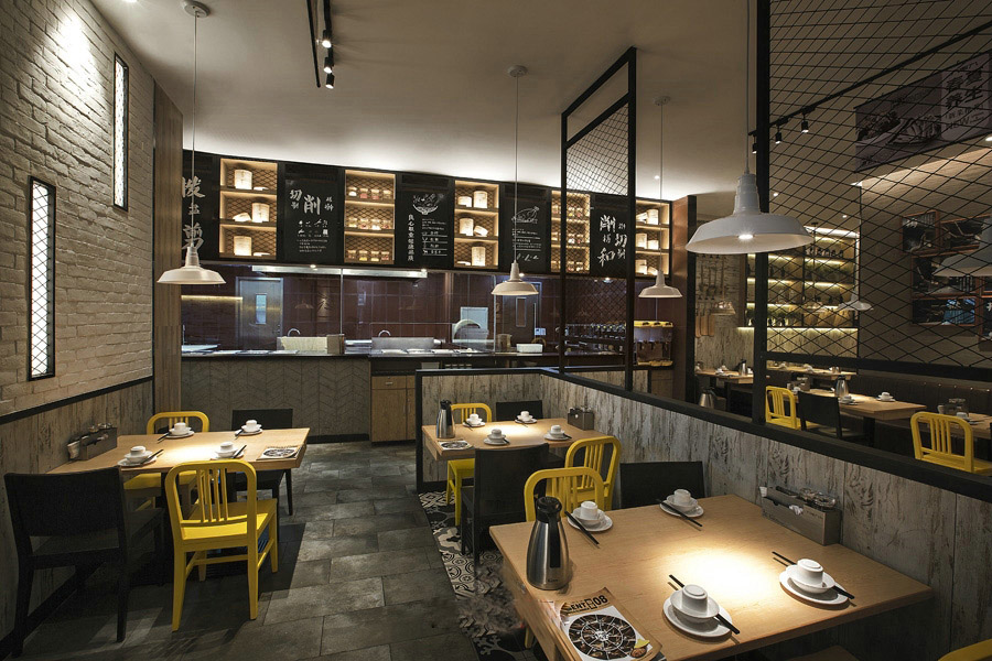 Hongkong jiumaojiu restaurant furniture_restaurant table and metal chairs, wood chairs set