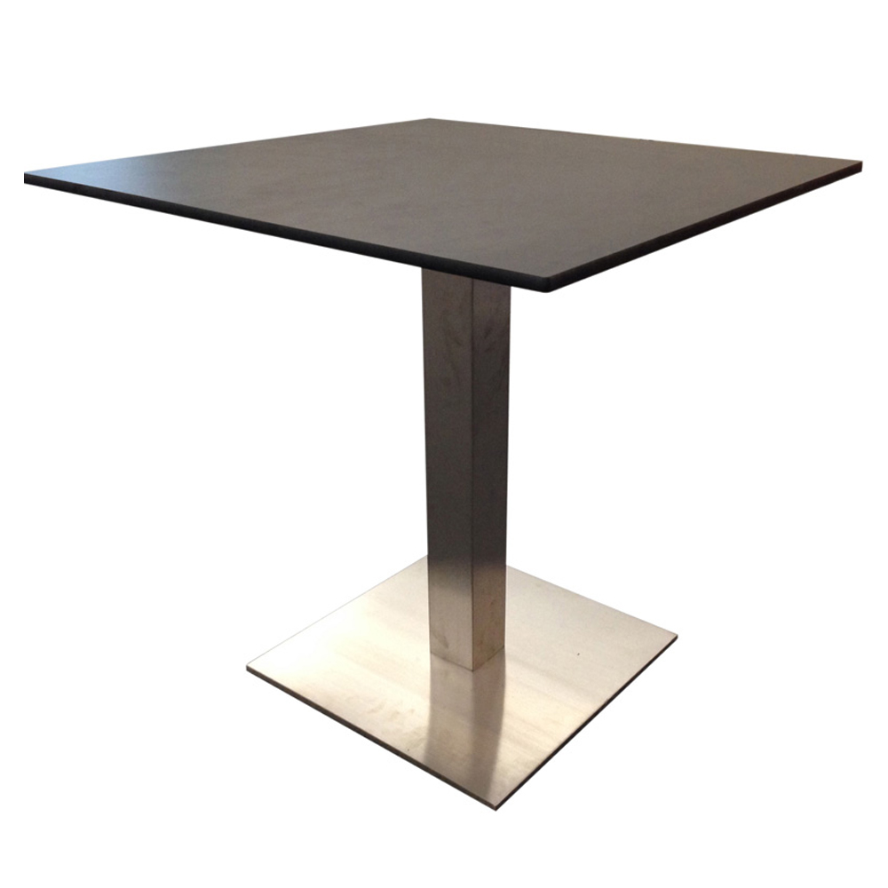 wood restaurant tables 1246_black MDF cafe tables_square coffee room tables