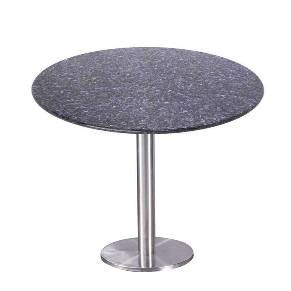 marble restaurant tables 1517_round black quartz diner tables_customize quartz bistro tables