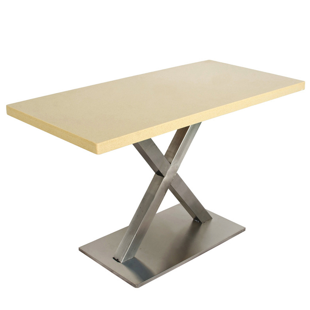 marble restaurant tables 1528_cheap quartz dining tables_beige stone restaurant tables