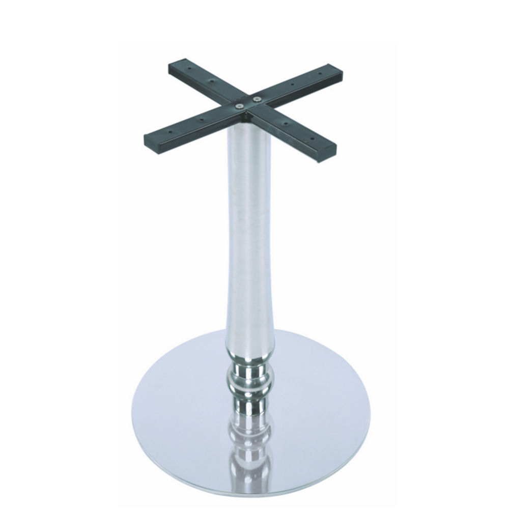 restaurant steel tables base 1927_modern steel table base_chrome iron table base