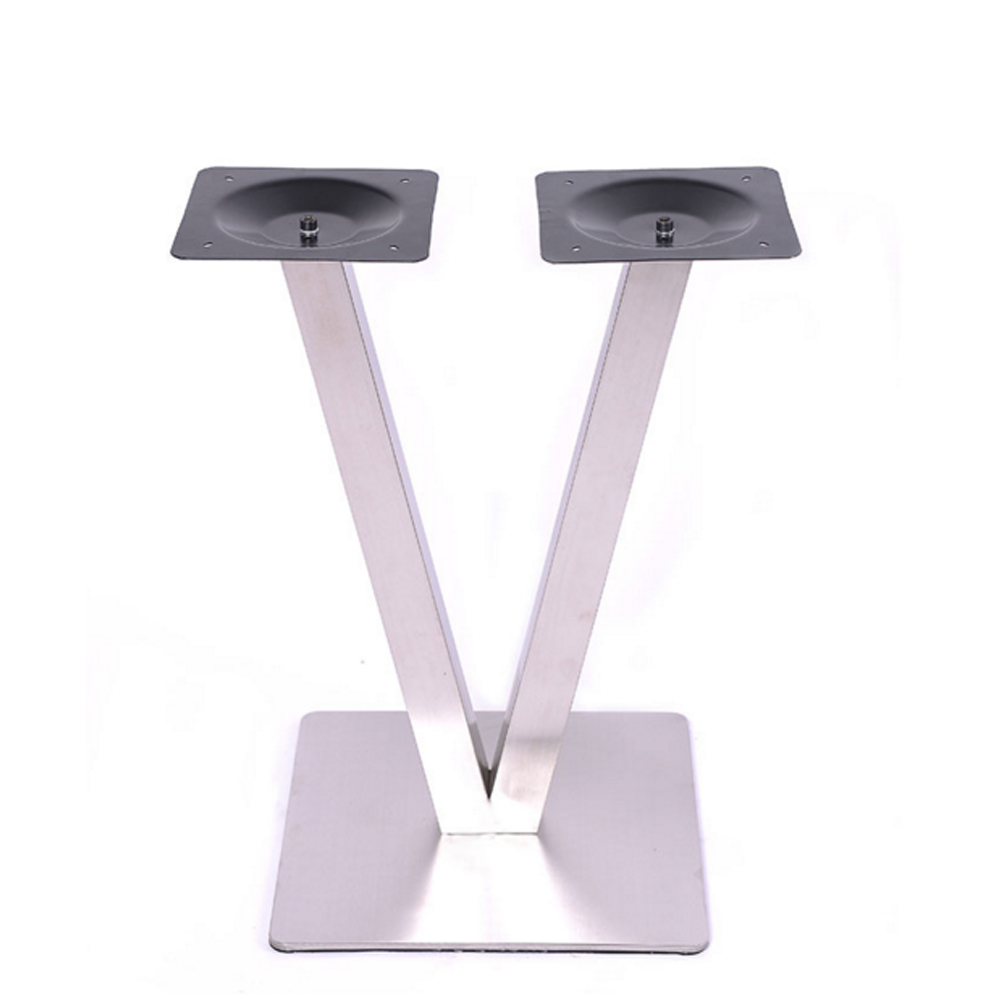 restaurant steel tables base 1929_V shape restaurant table base_V shape steel table base
