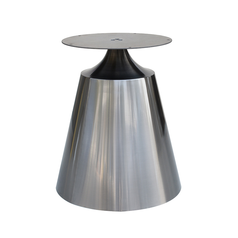 restaurant steel tables base 1934_tulip shape dining table base_glossy nordic retro table base