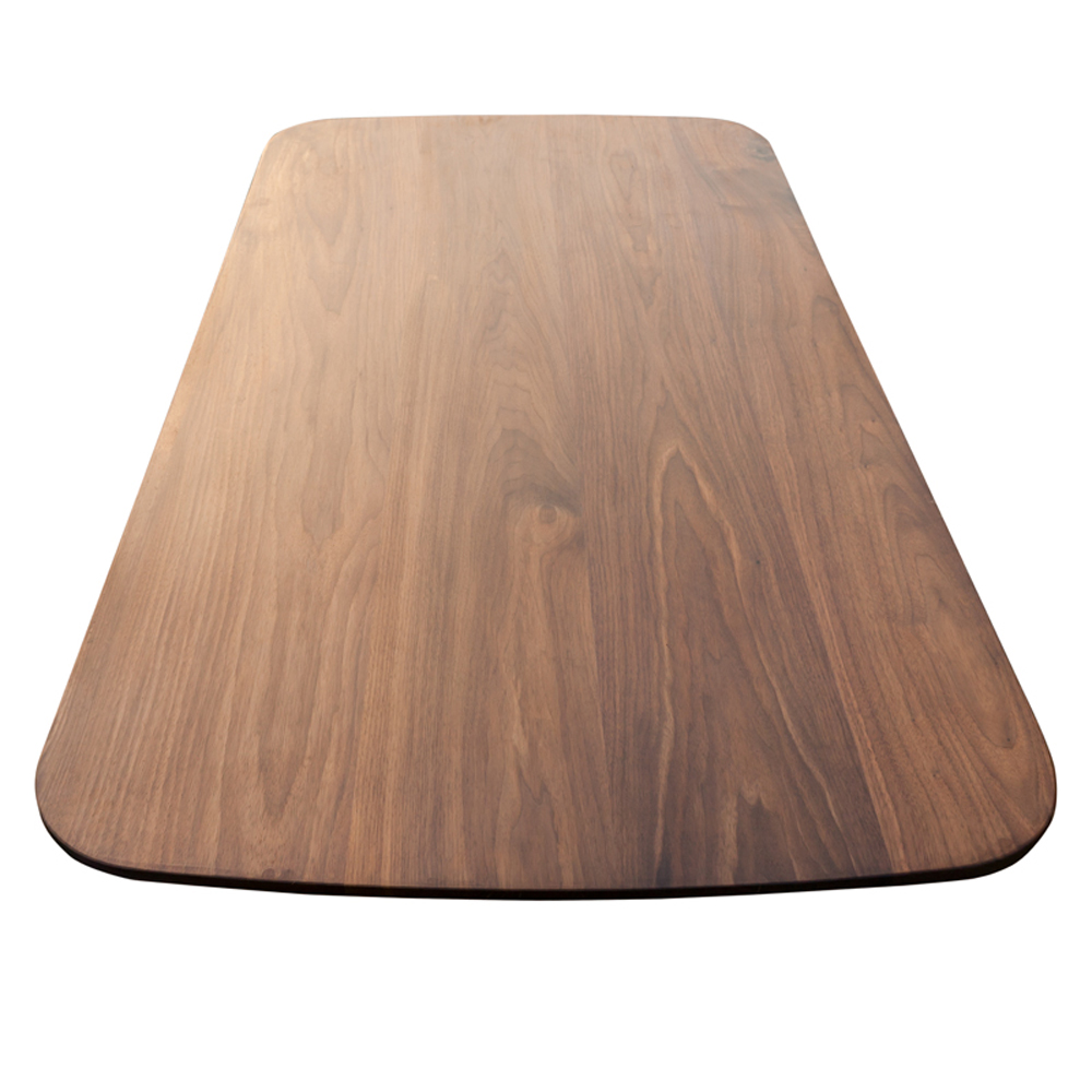 Classic solid wood rectangle dining coffee table tops slab oak wooden rustic restaurant table top