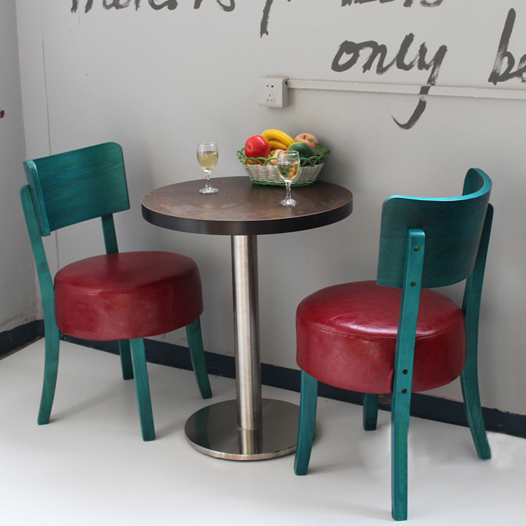 restaurant table and chairs 3008_fast food dining table and chairs_fast food wood table and chairs