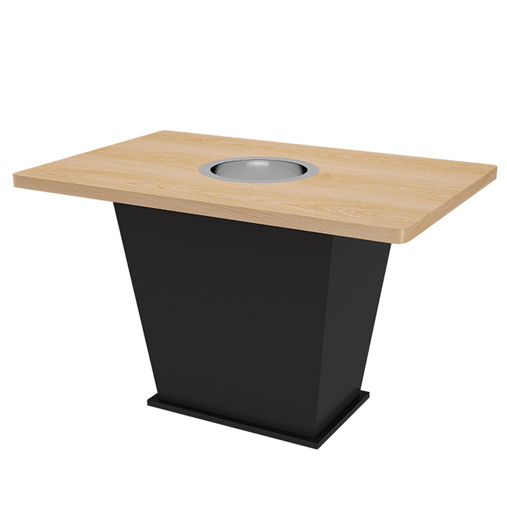 wooden hot pot tables 4011_wood barbecue tables_commercial hot pot tables