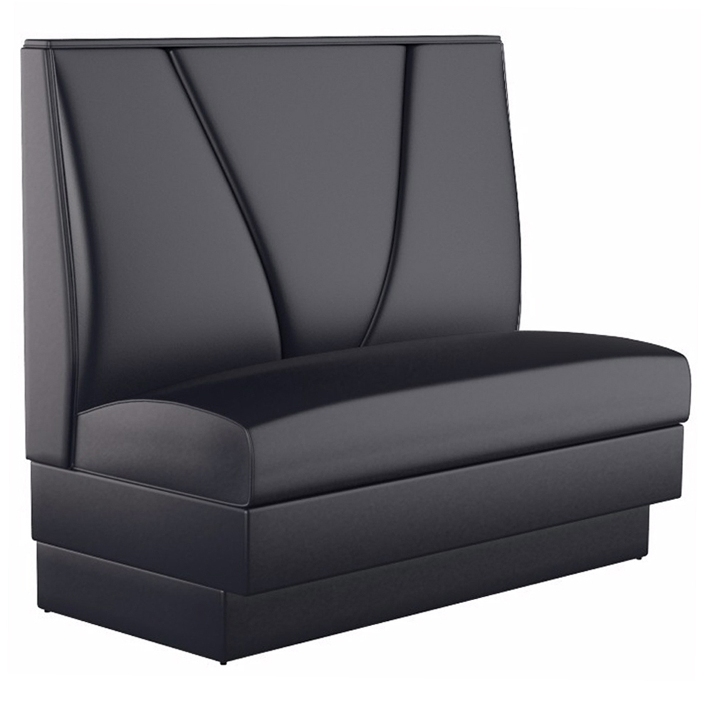 restaurant booth seating 5013_modern dining booth sofas_black restaurant booth sofas