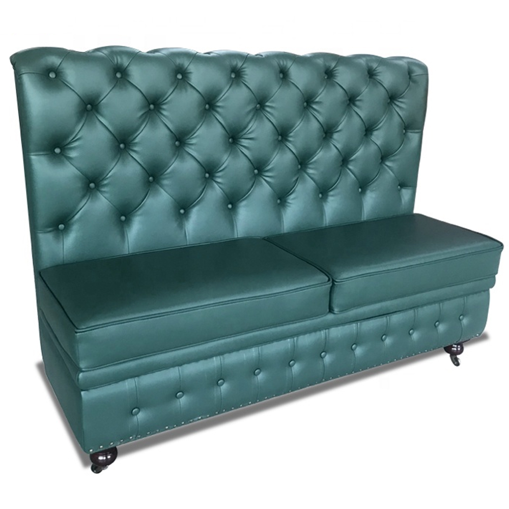 restaurant booth seating 5023_antique button booth seating_button dining booth seats