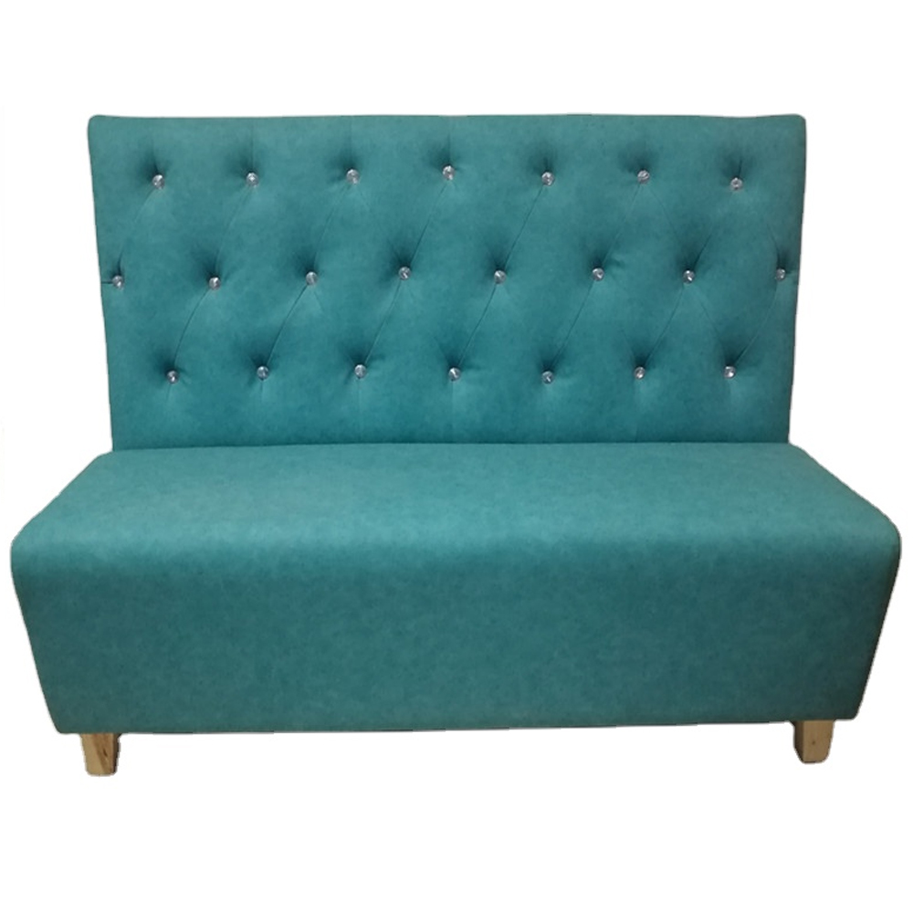 restaurant booth seating 5026_pvc leather dining booths_fast food leather bench seating 