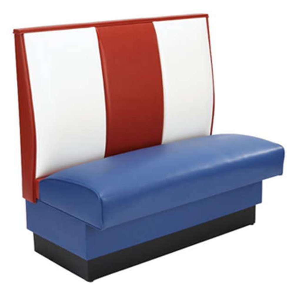 restaurant booth seating 5048_american retro kitchen bench_antique leather diner bench