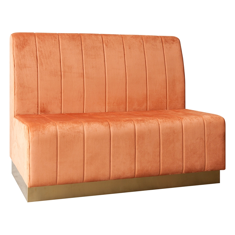 restaurant booth seating 5053_metal modern booth sofas_velvet luxury cafe sofa