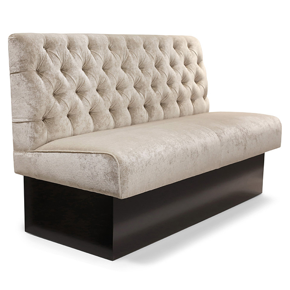 restaurant booth seating 5068_buttom back bench couch