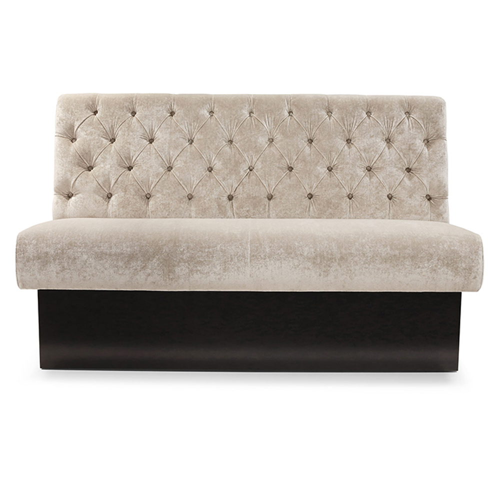 buttom back bench couch_storage fabric dining couch_restaurant booth seating 5068