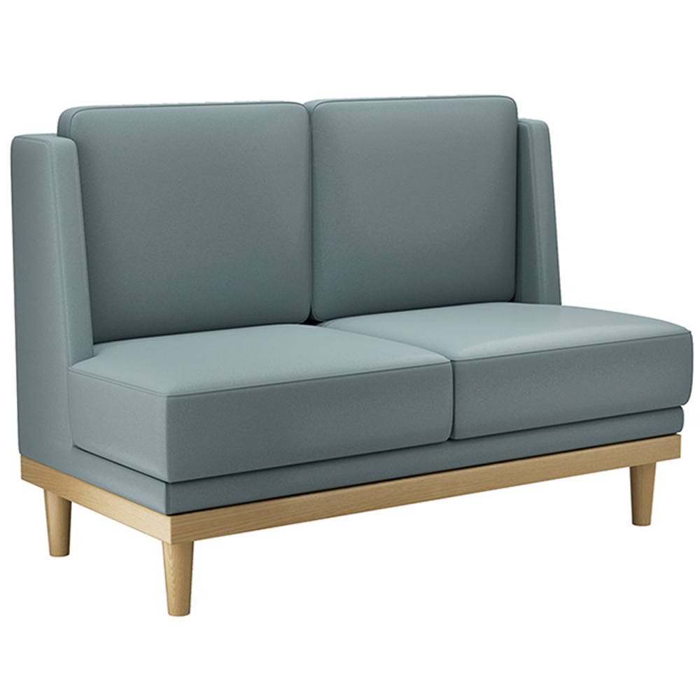 restaurant booth seating 5216_modern wood bench_coffee wood bench sofa