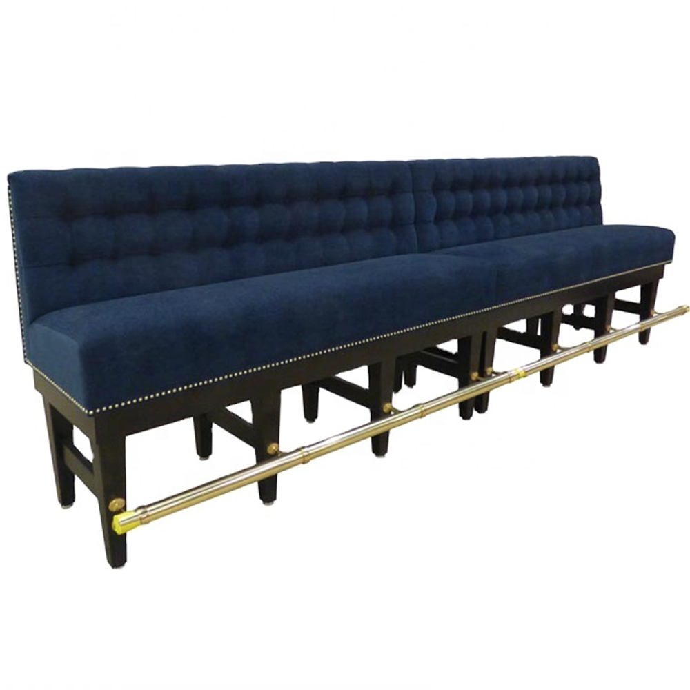 restaurant booth seating 5220_high bar booth sofas_wood bar booth seating