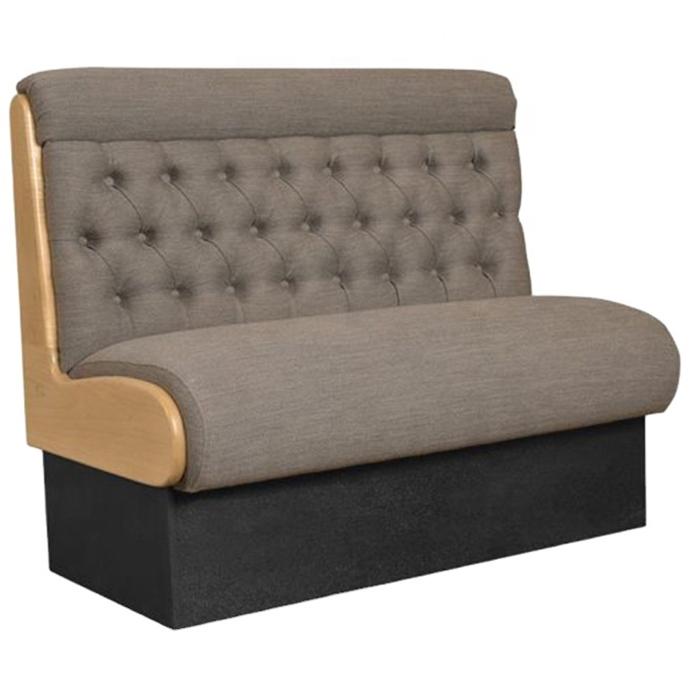 wooden kitchen booth_fabric kitchen booth sofas_dining room heavy wooden kitchen booth with button back fabric upholstery kitchen booth sofas for sale near me wooden kitchen booth_fabric kitchen booth sofas_restaurant booth seating 5269