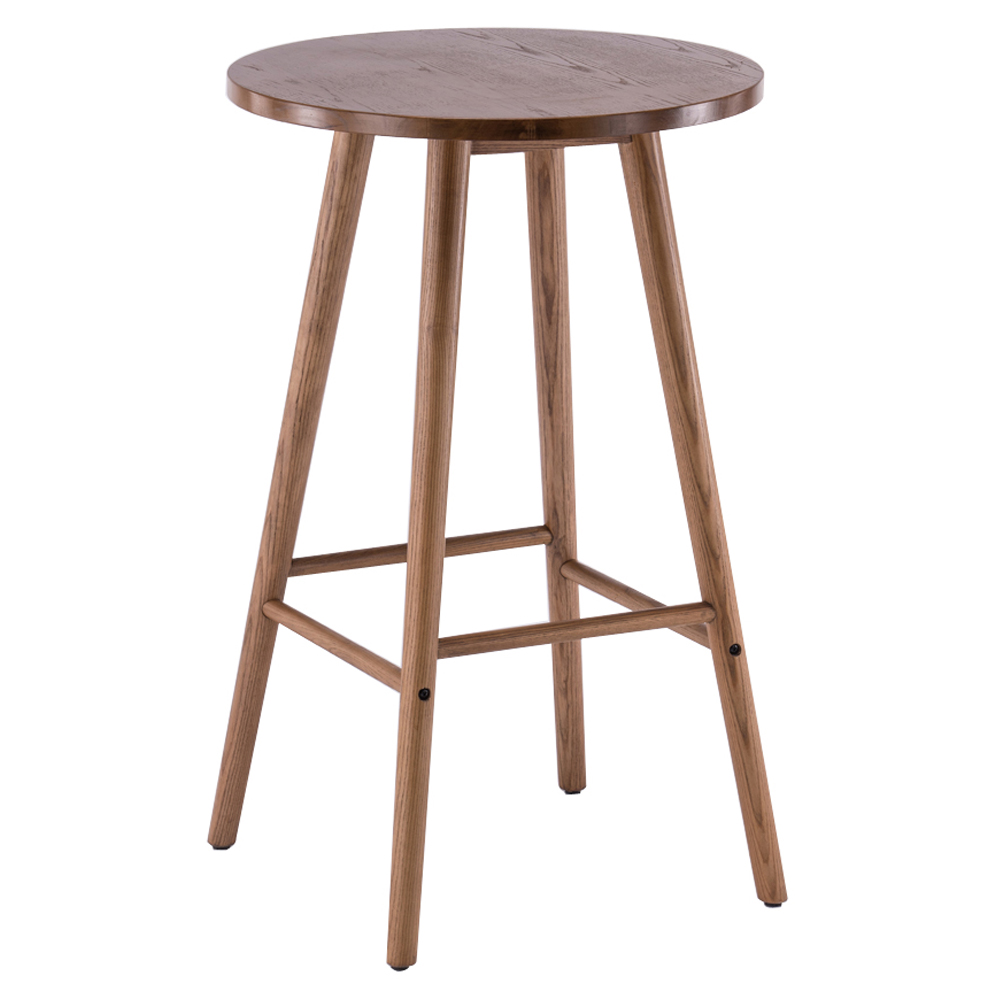 restaurant bar tables 6003_round high bar tables_wood high bar tables