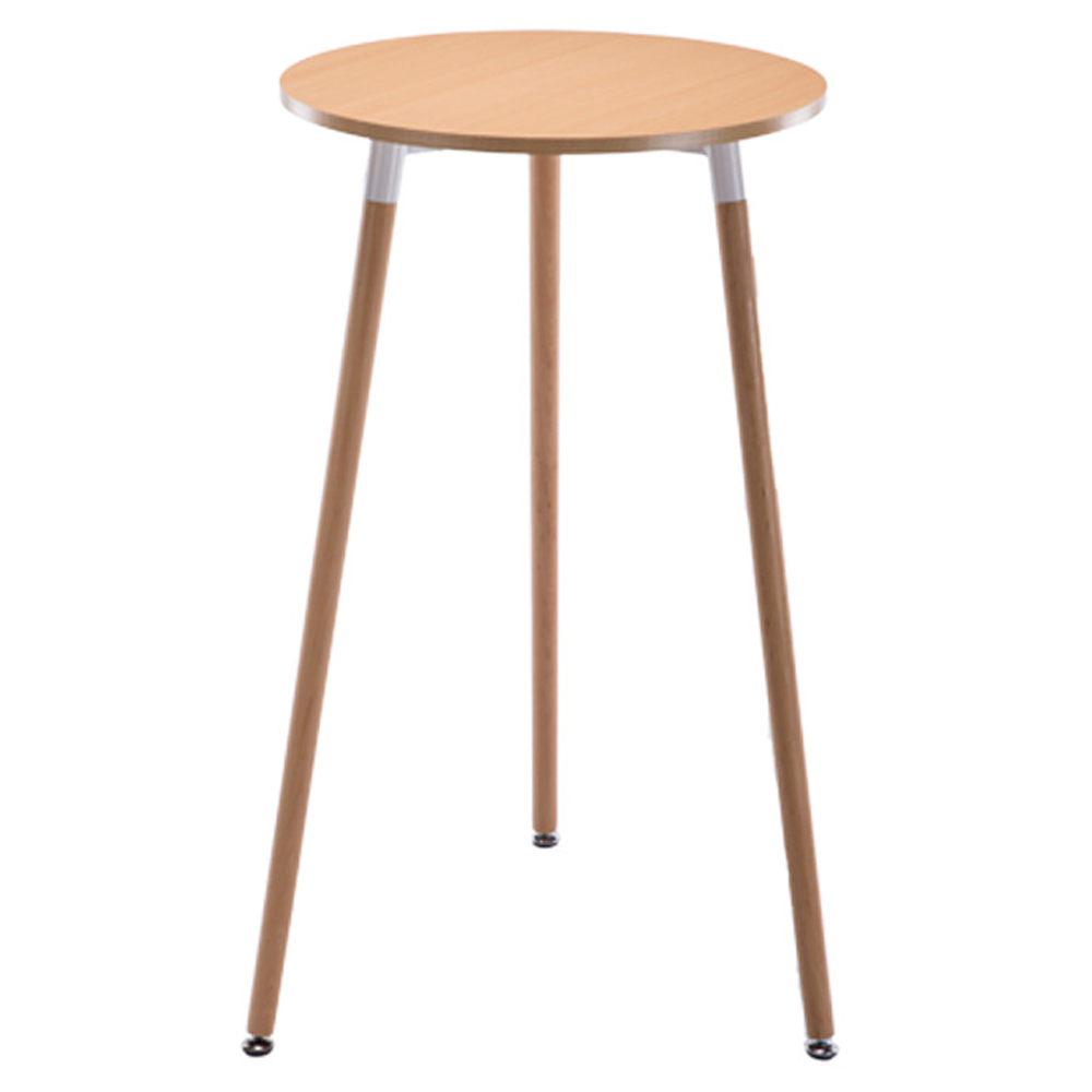 restaurant bar tables 6010_rubber wood round bar tables_coffee round high bar tables