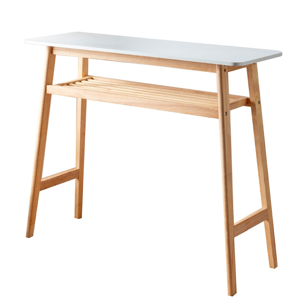 restaurant bar tables 6014_cafeteria wood high bar tables_modern long wood bar tables