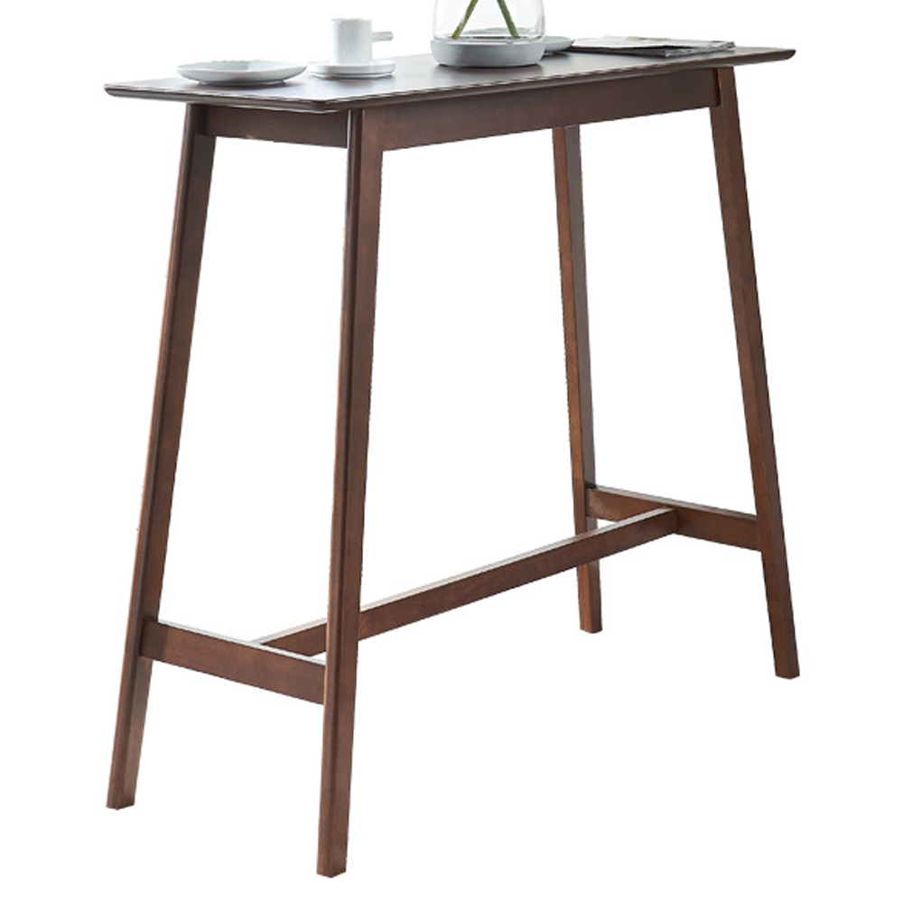 restaurant bar tables 6016_dining room wood bar tables_wood diner high bar tables