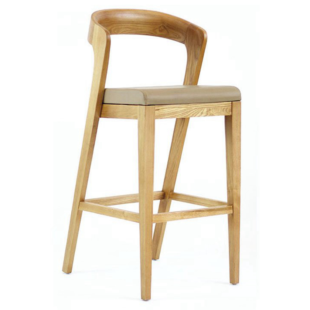 restaurant bar stools 6302_leather restaurant bar stools_walnut wood counter stools
