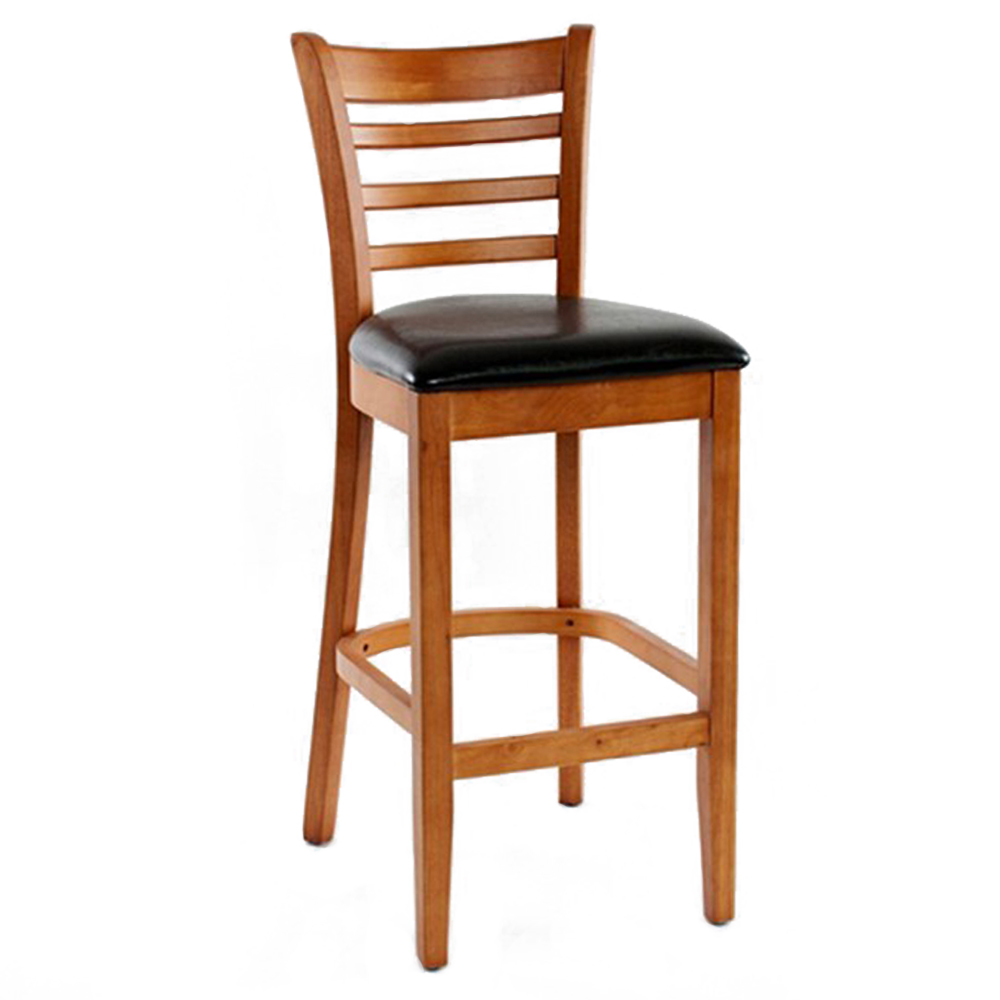 restaurant bar stools 6305_ash wood high bar stools_stripe back high bar stools