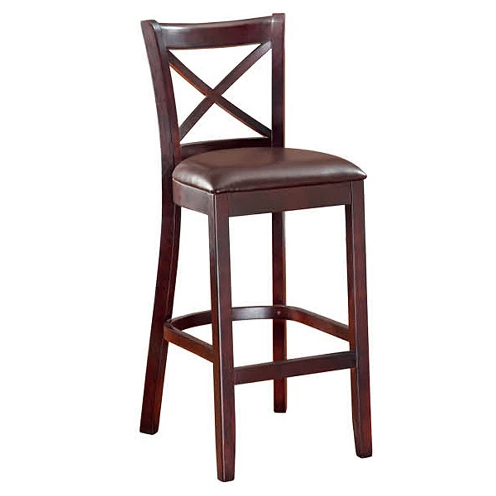 restaurant bar stools 6307_antique pub bar chairs_cross back wood bar chairs