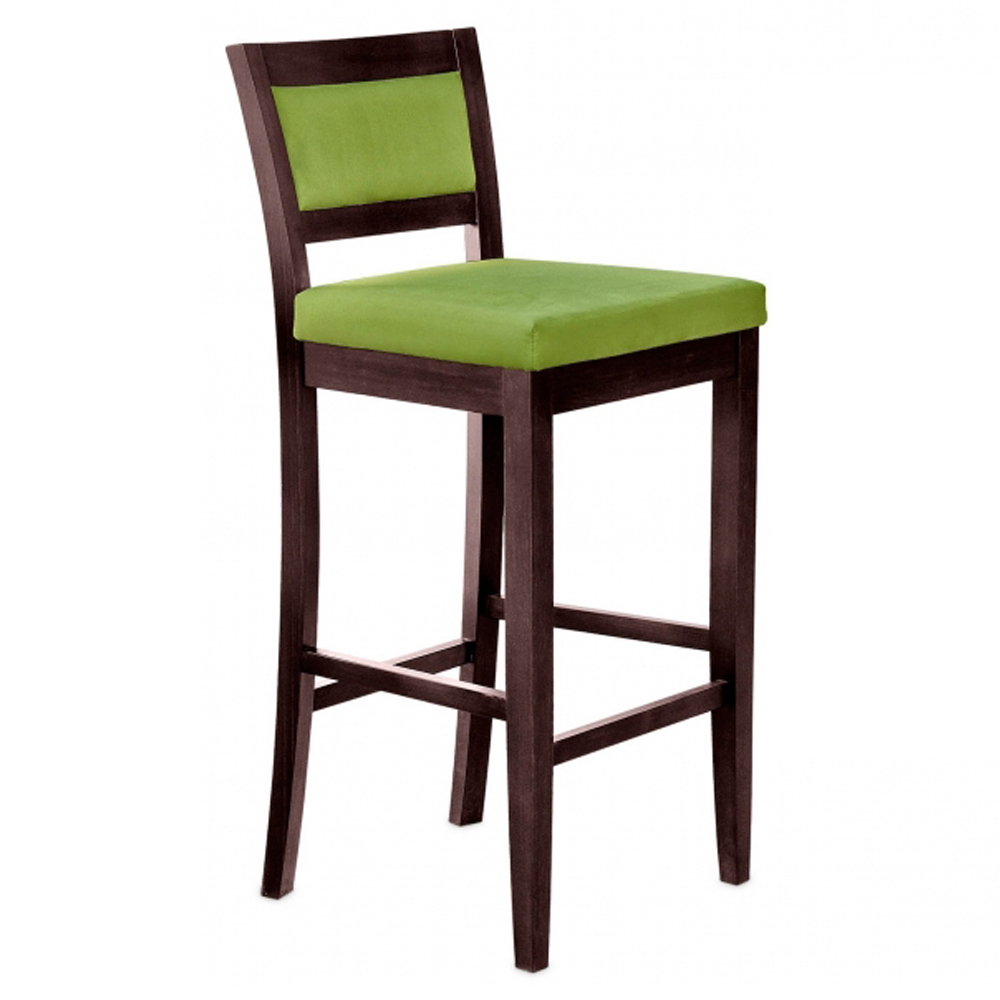 restaurant bar stools 6310_custom wood high stools_leather restaurant high chairs