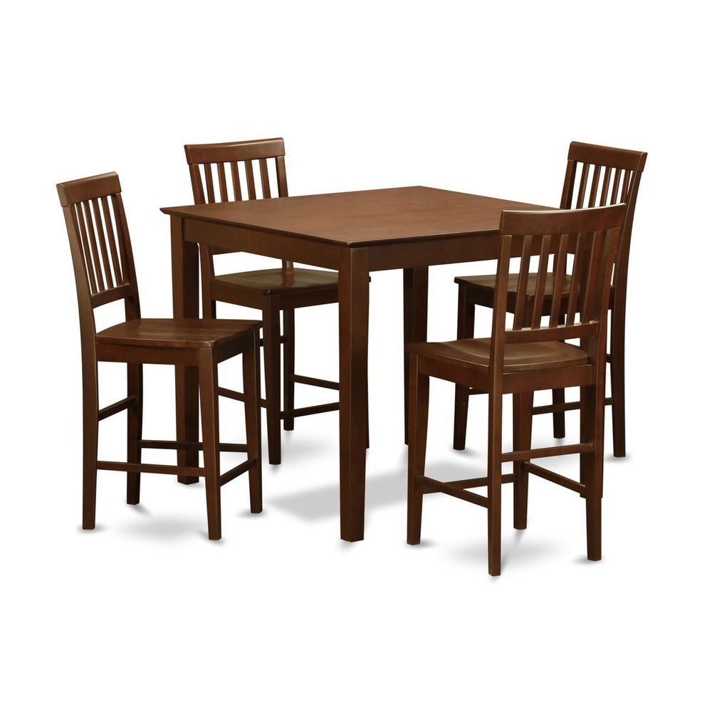 bar table and chairs set 6607_nordic wood high table set_bistro oak bar tzble and chairs